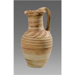Ancient Daunian Ware Pottery Oinochoe c.4th century BC.