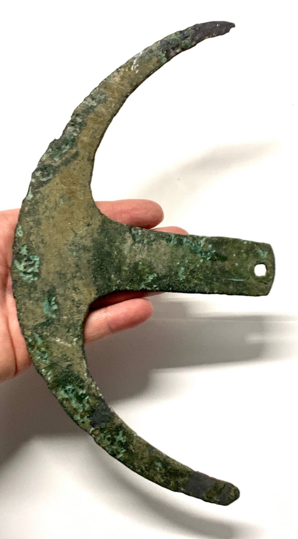 Rare Ancient Egyptian Bronze Epsilon Axe c.2000 BC.