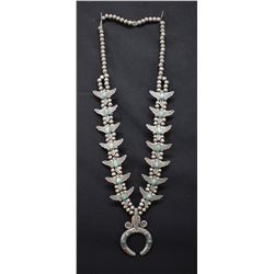 NAVAJO INDIAN SQUASH NECKLACE