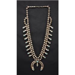 NAVAJO INDIAN SQUASH NECKLACE