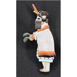 ZUNI INDIAN PIN/PENDANT