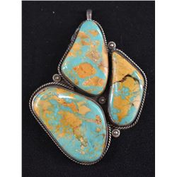 NAVAJO INDIAN PENDANT (YAZZIE JOHNSON)