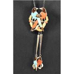 ZUNI INDIAN BOLO (JACK MAHKEE)