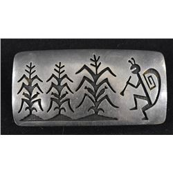 HOPI INDIAN BUCKLE ( SHAROLD NUTUMYA)