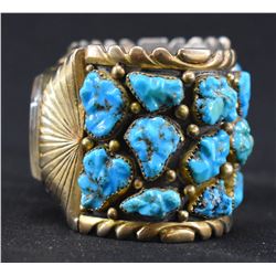 ZUNI INDIAN WATCH BRACELET (WAYNE QUAM)