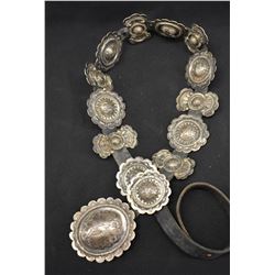 NAVAJO INDIAN CONCHO BELT