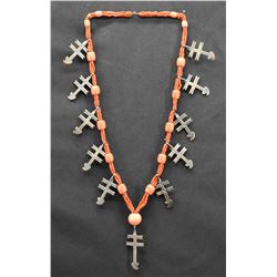 ISLETA INDIAN CORAL NECKLACE
