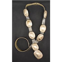 NAVAJO INDIAN CONCHO BELT (ROMEROS)