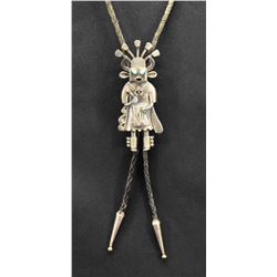 NAVAJO INDIAN KACHINA BOLO