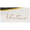 Image 2 : Lucio Fontana Argentine-Italian Ceramic Plate