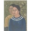 Image 1 : Frida Kahlo Mexican Modernist Signed Linocut