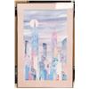 Image 2 : Henry Howells Print Empire Moon New York