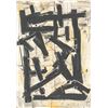 Image 1 : Franz Kline American Abstract Mixed Media on Board
