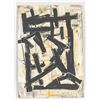 Image 2 : Franz Kline American Abstract Mixed Media on Board