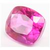 Image 2 : 13.50ct Cushion Cut Pink Natural Garnet Pyrope GGL