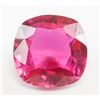 Image 1 : 9.60ct Cushion Cut Pink Natural Garnet Pyrope GGL