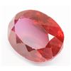 Image 2 : 21.45ct Oval Cut Blood Red Natural Ruby GGL