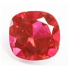 Image 1 : 9.35ct Cushion Cut Red Natural Ruby AGSL