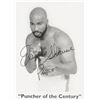Image 1 : Earnie Shavers Hand Signed Autographed Photo