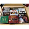 Image 2 : BOX OF VHS TAPES AND CDS