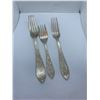 Image 1 : THREE BIRKS SILVER SERVING FORKS