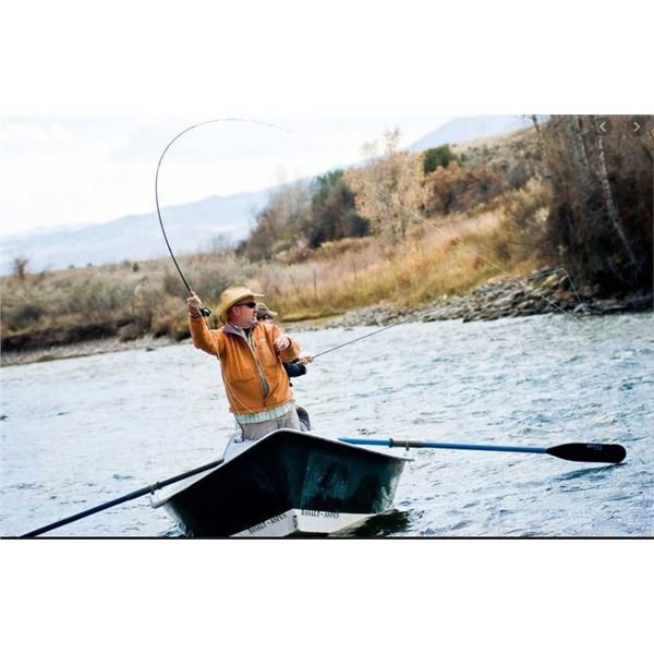 Float Trout Fishing Trip on the Jefferson River in SW Montana with Iron Wheel Guest Ranch
