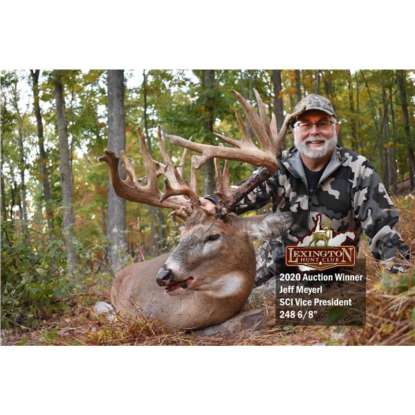 Trophy Whitetail Deer Hunt at the Lexington Hunt Club in West Virginia
