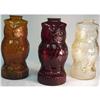 Image 1 : SET OF THREE ANCHOR HOCKING OWL BANKS #1172344