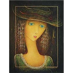 "Blue Eyes 2003" - Rare painting for collectors#1172347