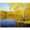 Image 1 : "Birches at Water" - Russian traditions school #1172350