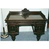 Image 1 : Baroque Mahogany Desk  #1172389