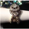 Image 1 : 14kt CUSTOM HAND MADE DIAMOND RING #1172412