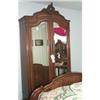Image 1 : 19th Century Walnut Hand Carved Armoire #1172665