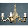 Image 1 : PAIR  3 lights French   Bronze wall sconces  #1173208