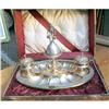 Image 1 : Italian Silver  Inkstand with bell  gold gilt  #1173232