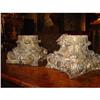 Image 1 : Pair of Wooden Corinthian Capitals #1173245