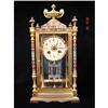 Image 1 : A French four-glass mantel clock #1173268