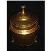 Image 1 : Antique  Brass and Copper  Coal Scuttle #1182896