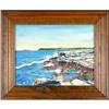 Image 1 : Landscape, oil on canvas, ?Shoreline, 1982?, #1195635