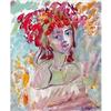 Image 1 : "The girl in a wreath" in impressionism style  #1195767