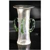 Image 1 : Loetz Vase - Four Emerald Green Color Handles #1196394