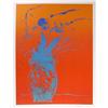 Image 1 : Peter Max, Blue Vase, Signed Lithograph #1209386