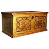 Image 1 : AUTHENTIC PAINTED BLANKET CHEST c. 1800-50 #1209440