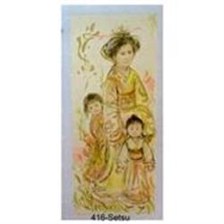 Setsu  lithograph signed& numbered  by Edna #1209788