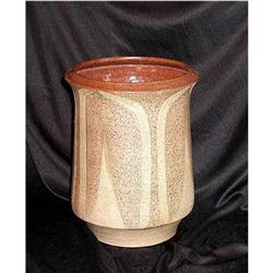 Charles Counts  Signed -  Rising Fawn  Vase #1209880