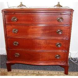 Mahogany Federal Style Bachelor Chest c.1940 #1209907