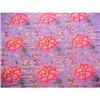 Image 1 : Crepe de Chine Embroidered Silk Fringed Shawl #1209999