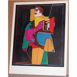 Richard Lindner, Heart,  Stone Lithograph #1210073