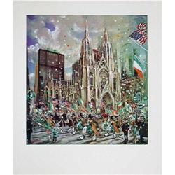 Kamil Kubik, St. Patricks Day Signed Print #1210076