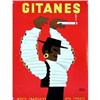 Image 1 : Original Gitanes poster by  Maran, ca 1950s #1220260